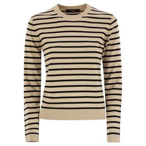 Weekend Maxmara Women Sicilia - Striped Sweater In Silk And Wool